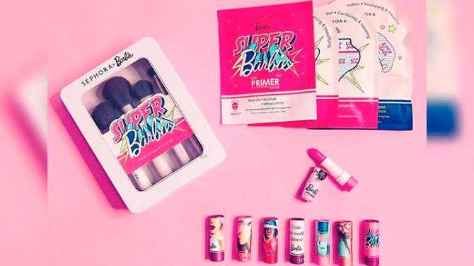 el mensaje que Sephora y Barbie quieren lanzar con esta colaboración es muy 'girl power'.