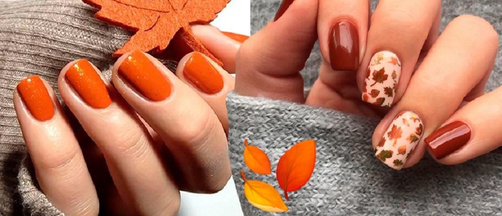 ideas de uñas para el otoño